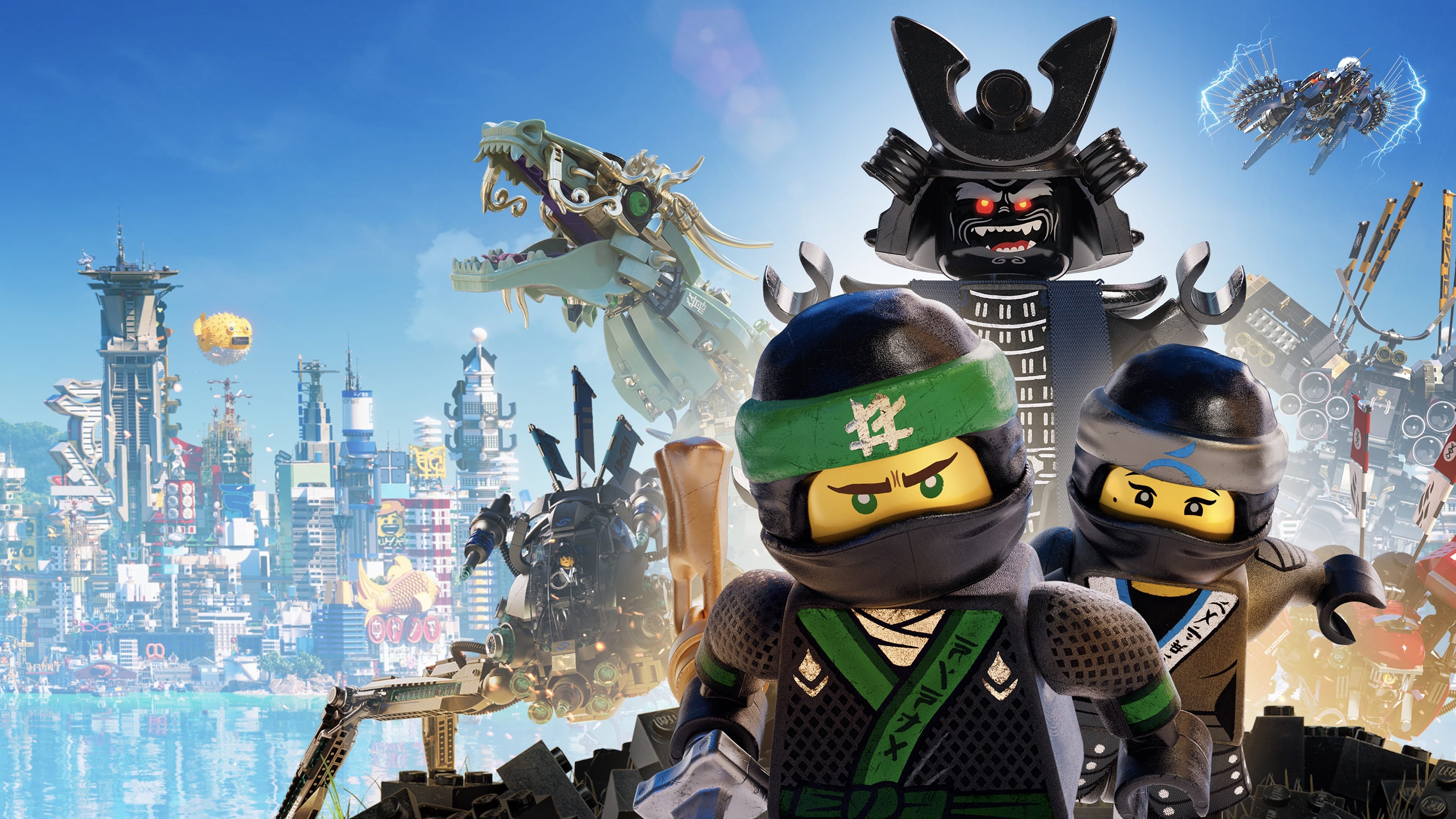 The Lego Ninjago Movie (2017) - AZ Movies Lego Ninjago Film 2017 Caly Film