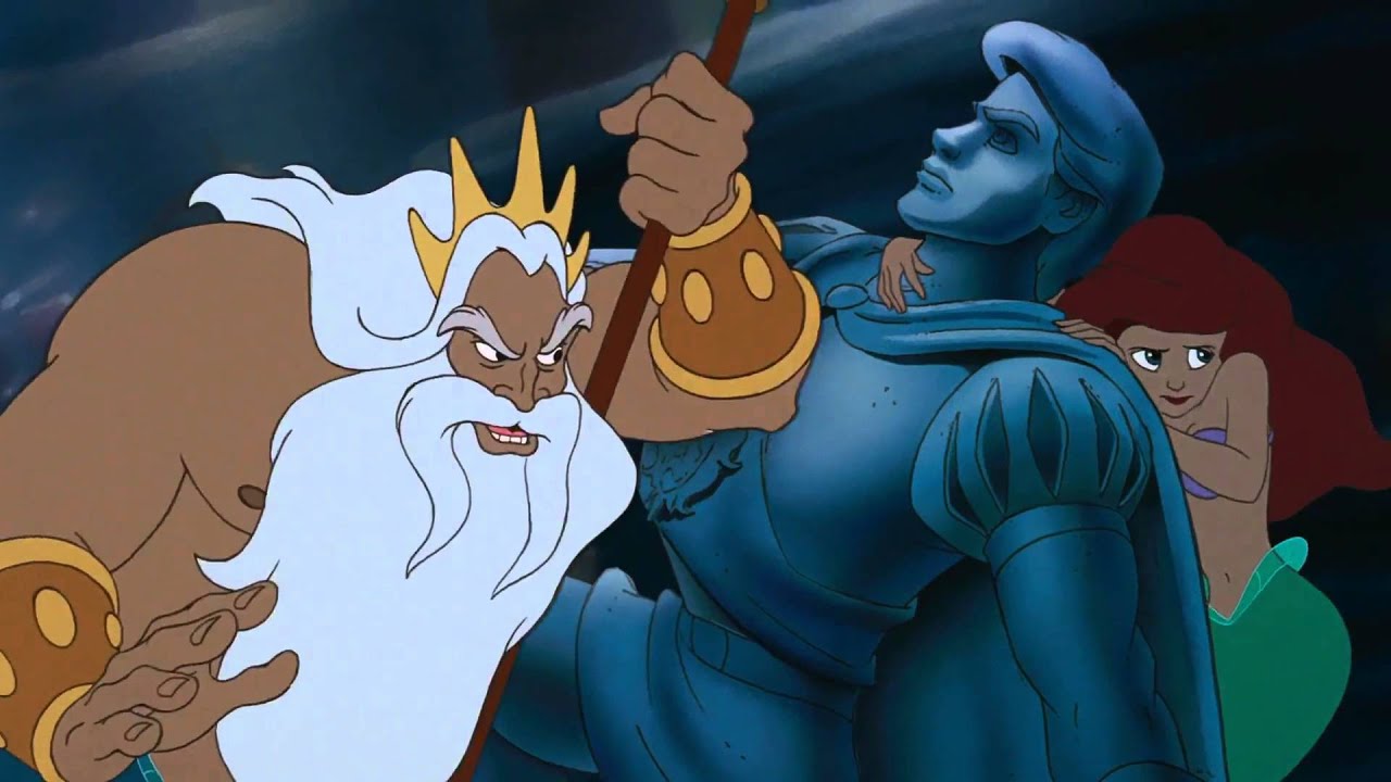 The Little Mermaid Destruction Of The Grotto