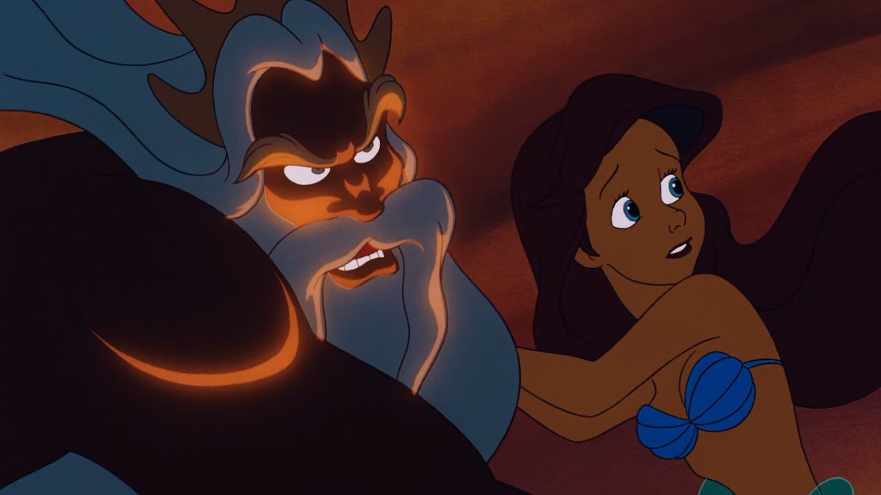 The Little Mermaid - Destruction of the grotto (One-Line Multilanguage The Little Mermaid Destruction Of The Grotto