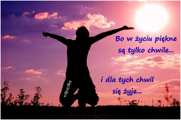 The love history: "Życie to są chwile, tak ulotne jak motyle..." Przyrzeknij Ze Nie Spznisz Sie O Cale Zycie