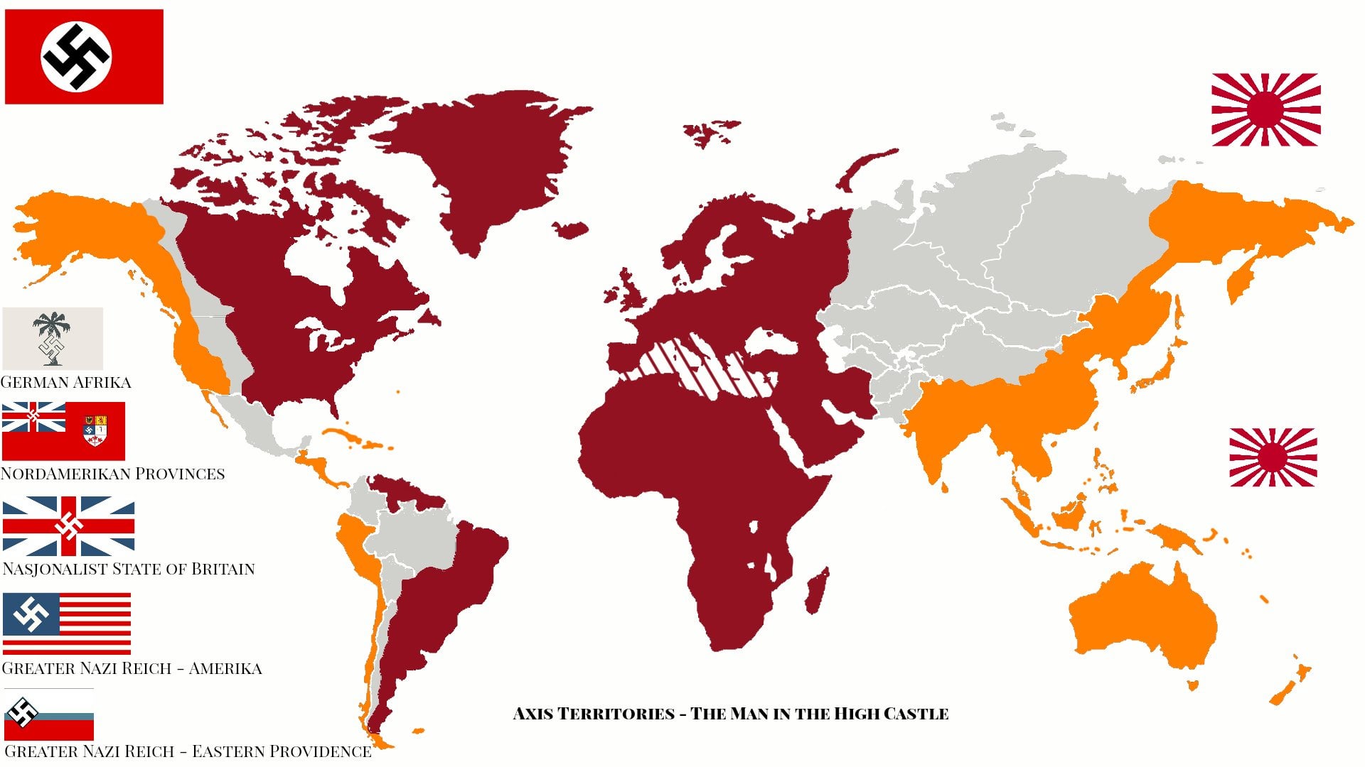 Man In The High Castle Map