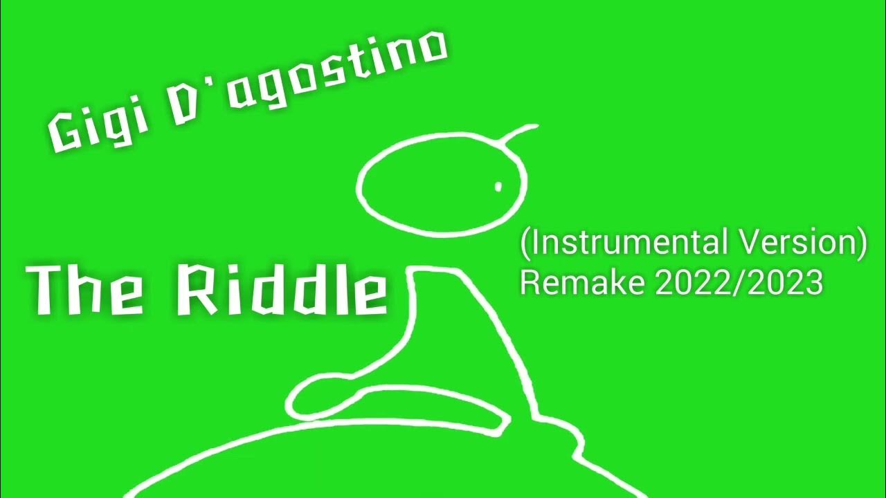 The Riddle - Gigi D'agostino (Instrumental Version) High quality - YouTube Gigi D Agostino The Riddle