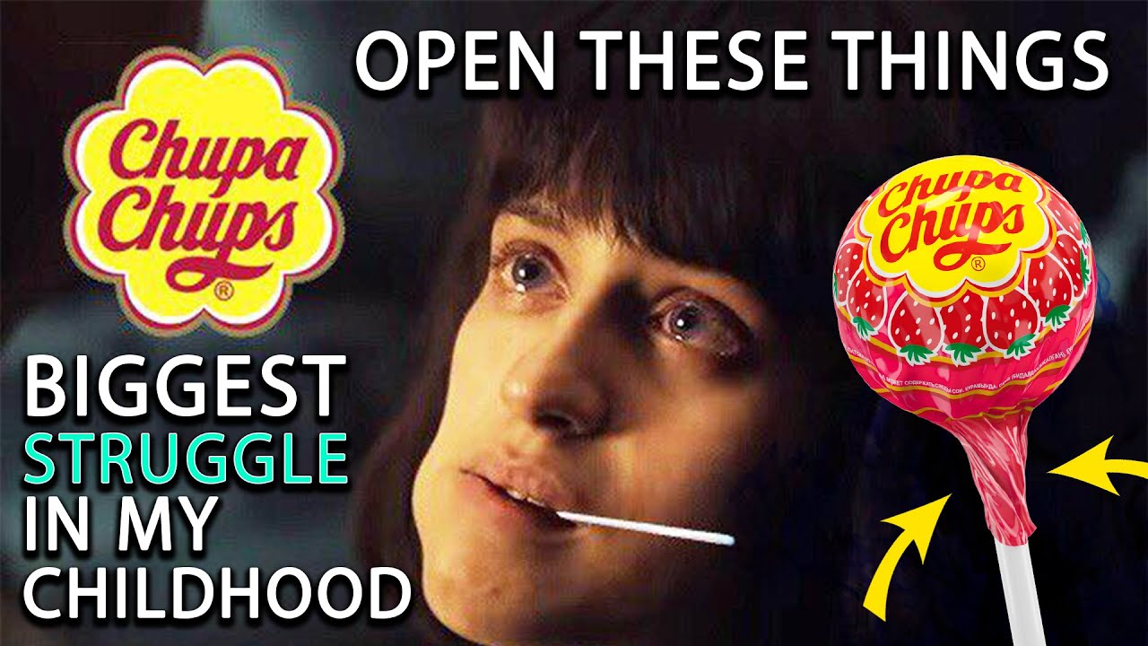 The secret's out! How to open Chupa Chups in 1 second?! - YouTube How To Open Chupa Chups Easily