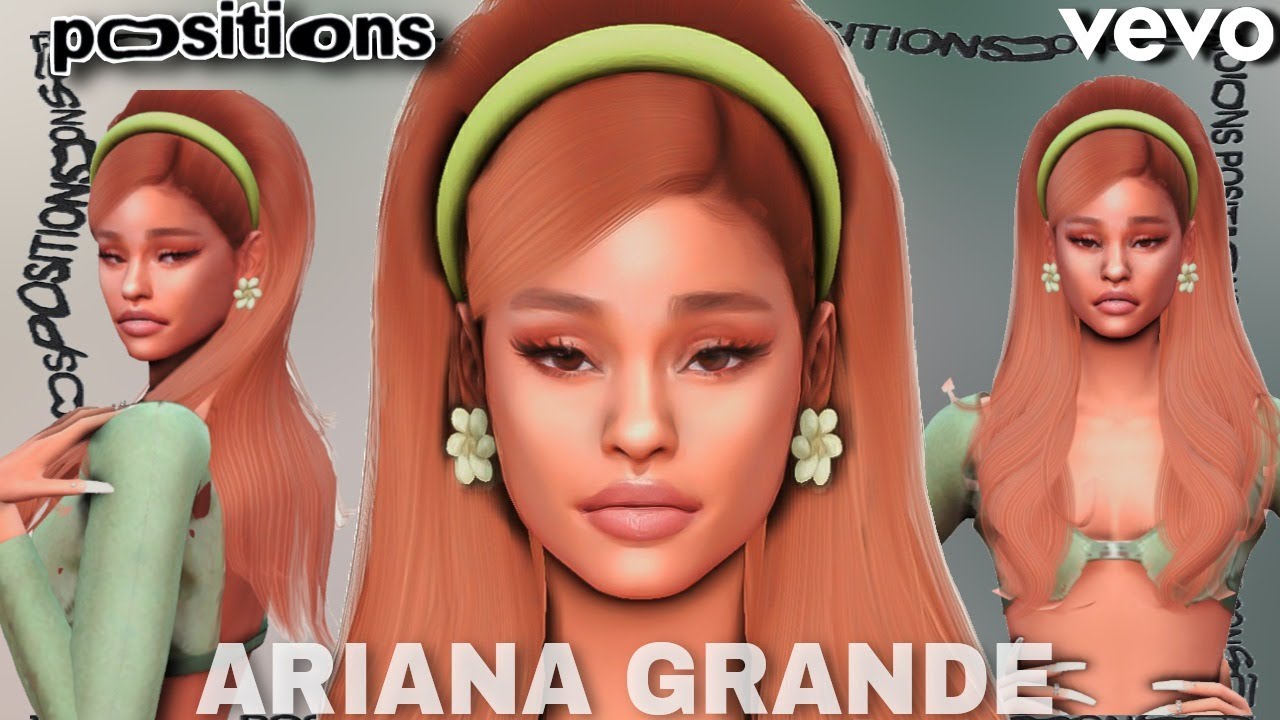 Ariana Grande The Sims 4 Cc