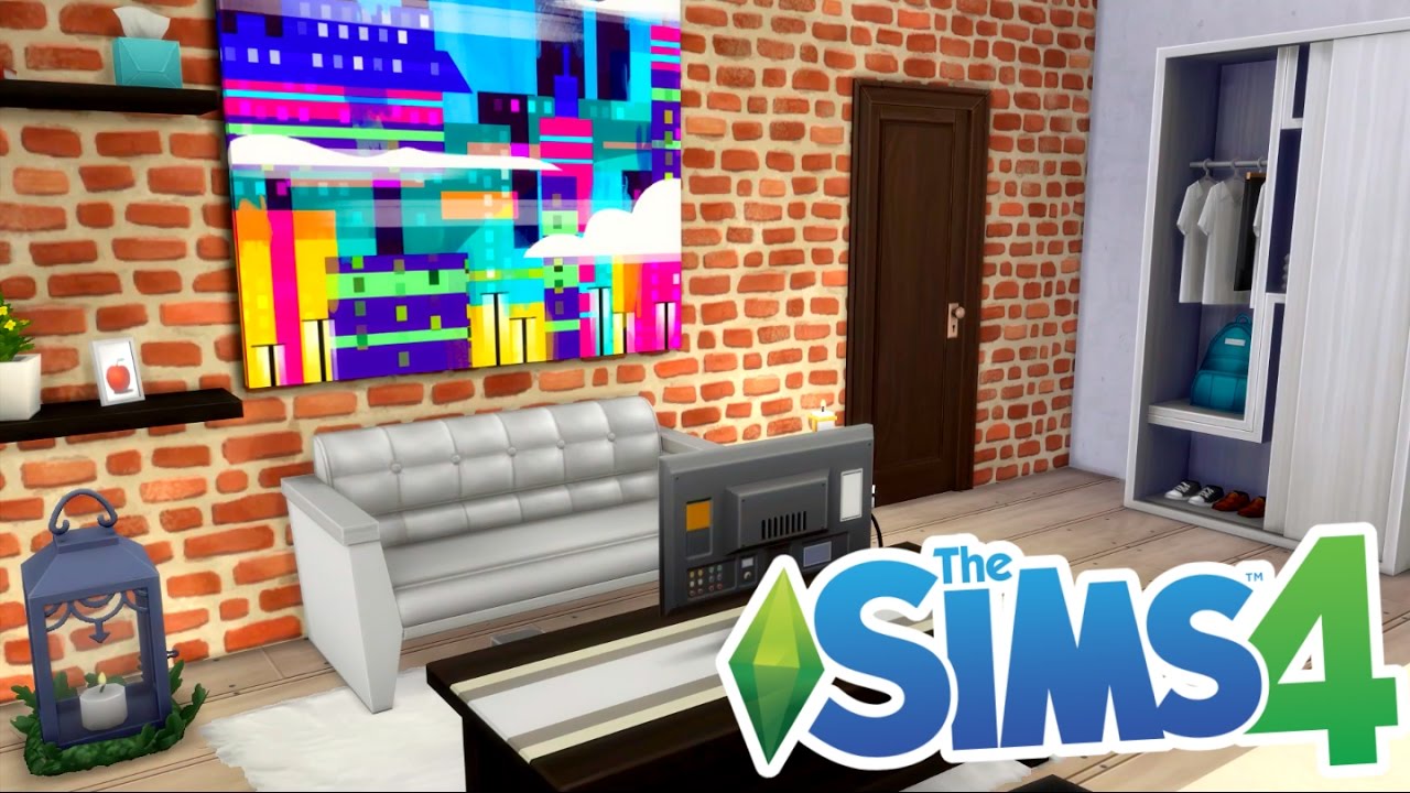 THE SIMS 4 BUDOWA MIESZKANIE W BLOKU BEZ KODÓW - YouTube Mieszkanie W Bloku The Sims 4
