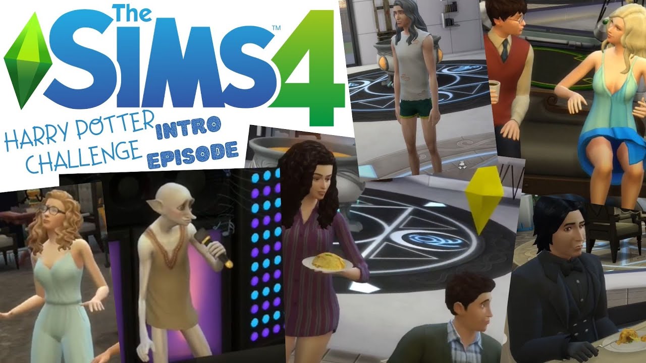 The Sims 4 - Harry Potter Challenge [Intro Episode] - YouTube The Sims 4 Harry Potter Challenge