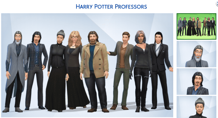 Harry Potter Sims 4 Traits