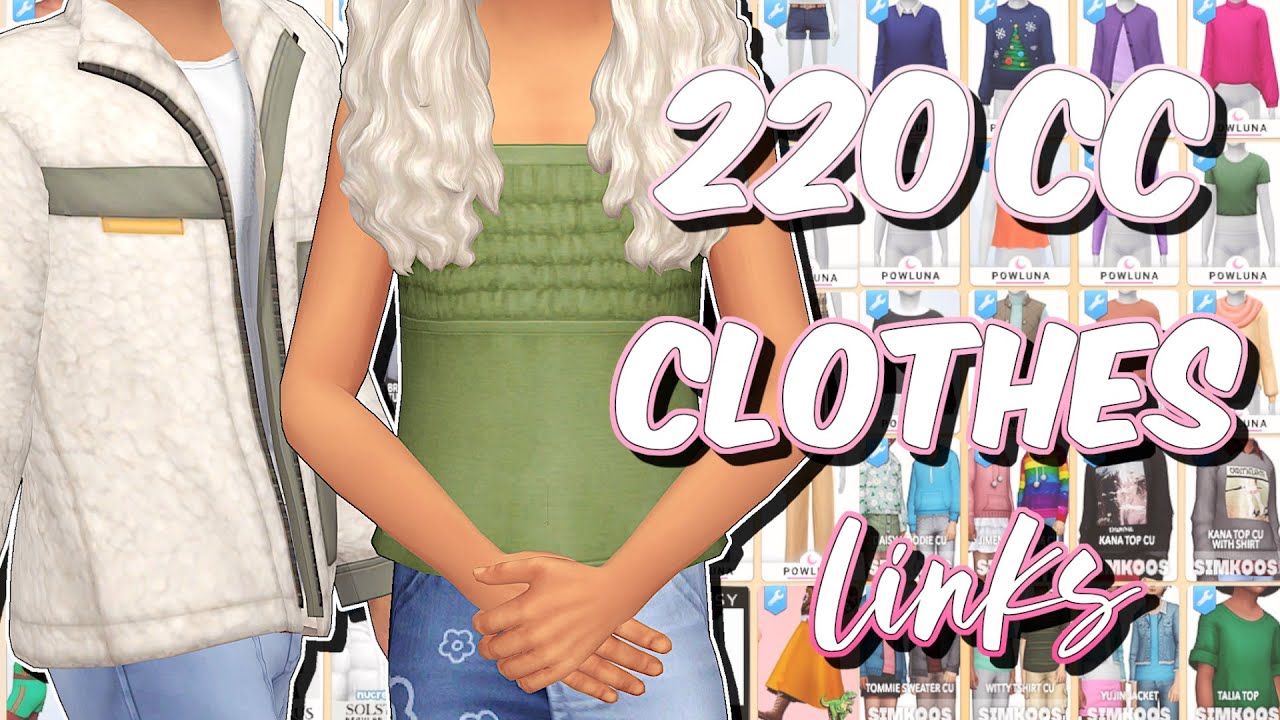 The Sims 4 | MAXIS MATCH KIDS CLOTHES COLLECTION 🌺 | over 200 cc items Clothes Maxis Match Sims 4