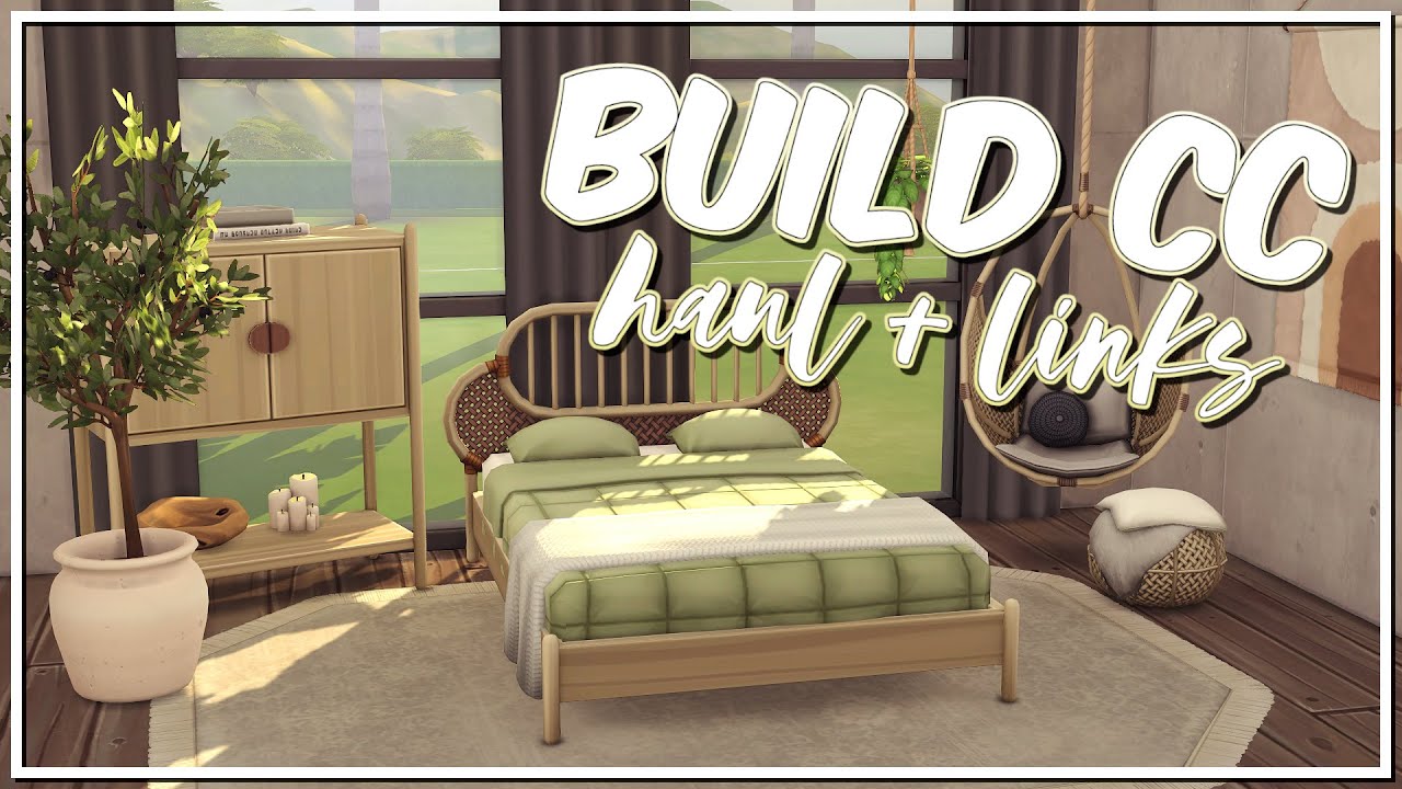 The Sims 4 | STOP MOTION CC HAUL 🌼 | Maxis Match Build CC + Links - YouTube Sims 4 Maxis Match Build Cc
