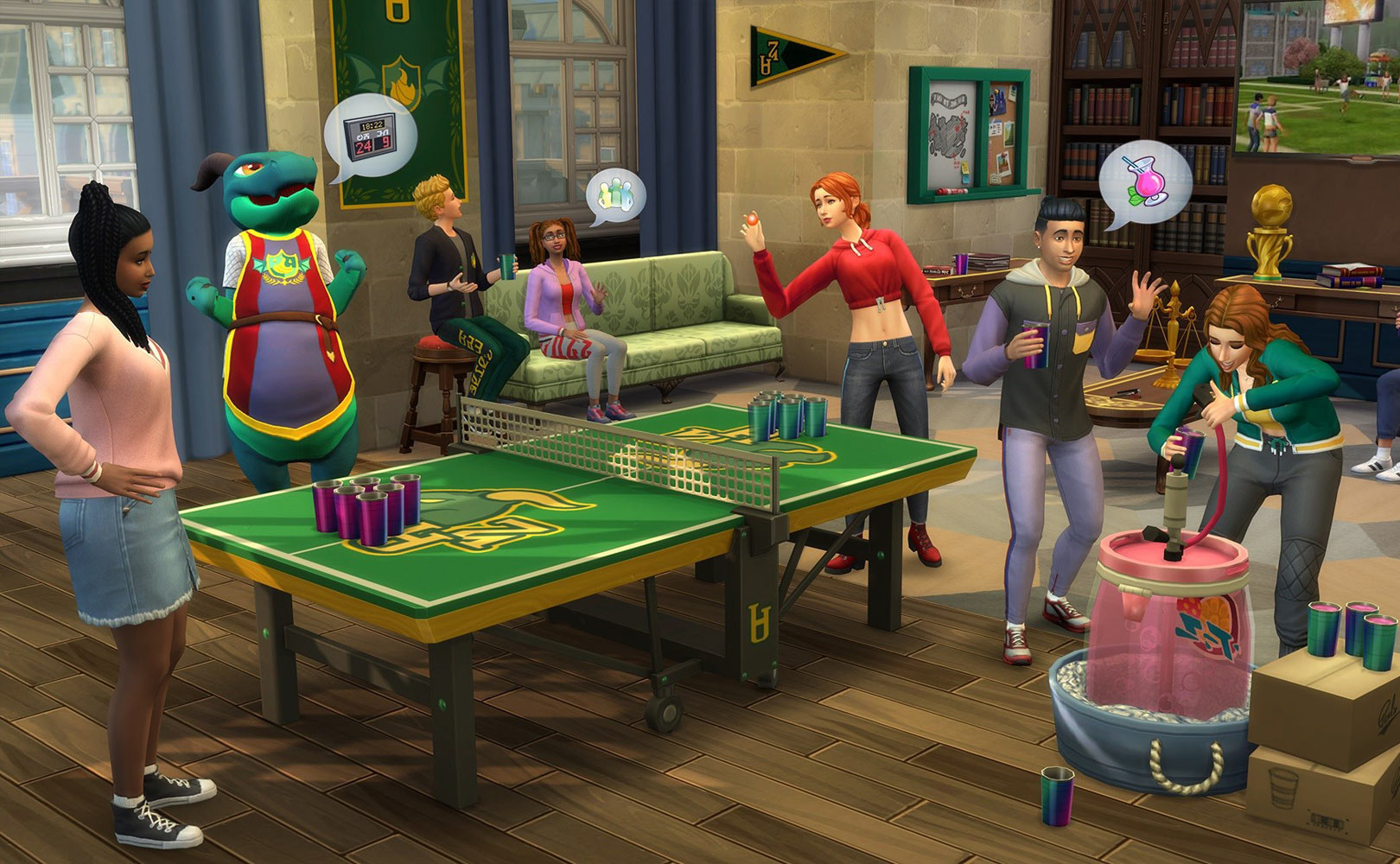 The Sims 4: Uniwersytet - Simy idą na studia czyli recenzja dodatku The Sims 4 Uniwersytet Jak Isc Na Studia