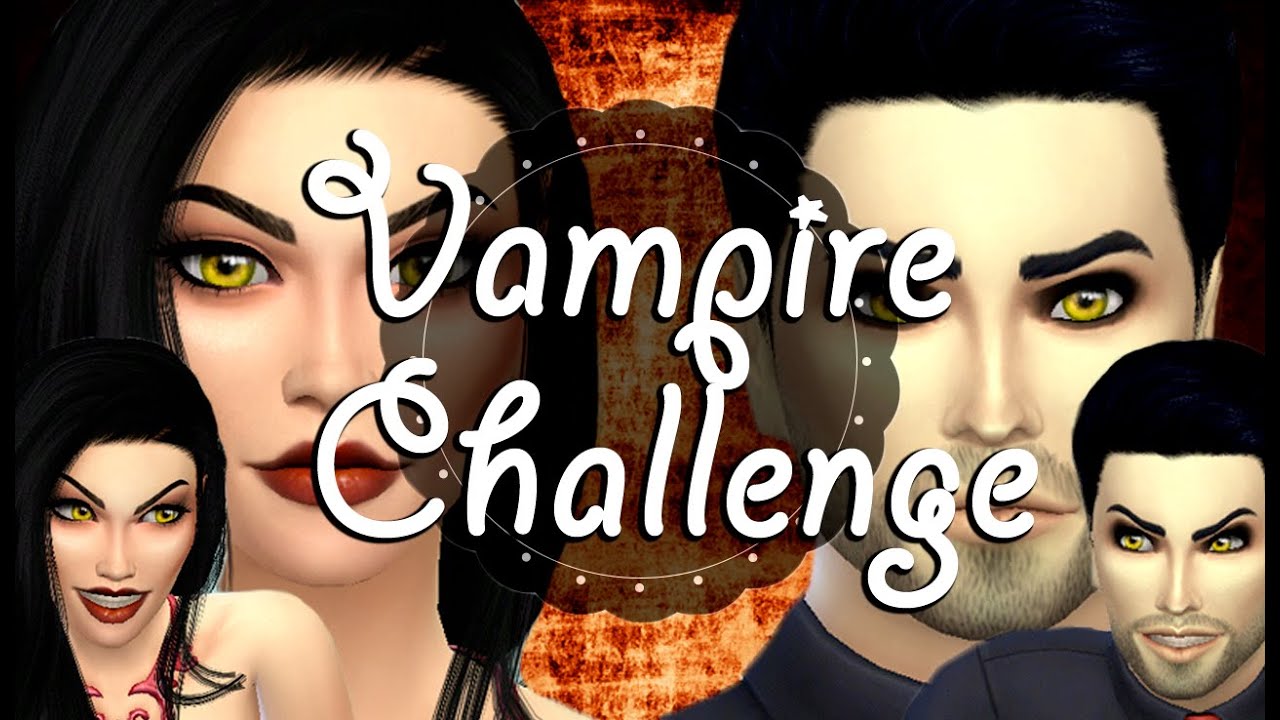 The Sims 4: Vampire Challenge // Create a Sim - YouTube Sims 4 Vampire Diaries Challenge