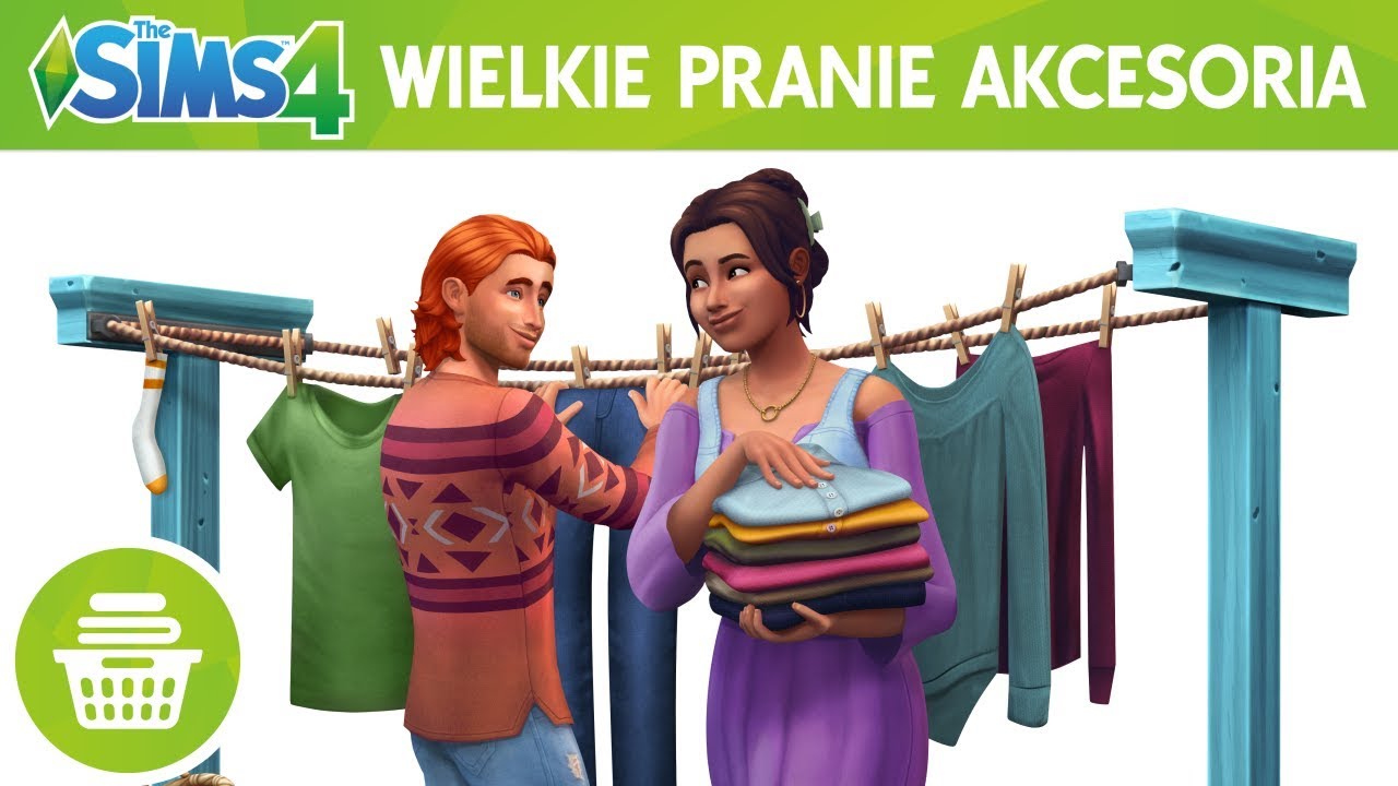 The Sims 4 Wielkie pranie Akcesoria: oficjalny zwiastun - YouTube Jak Zrobić Pranie W The Sims 4