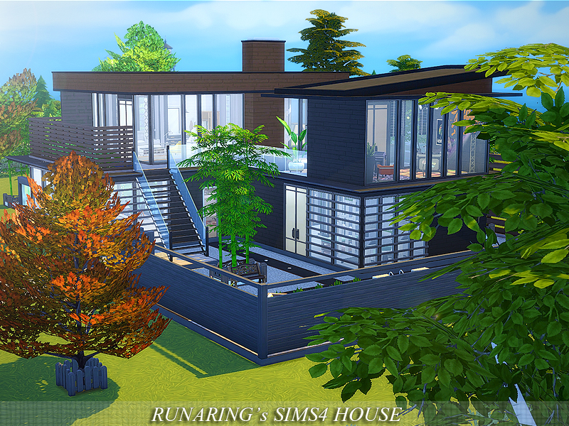 House The Sims 4 No Cc