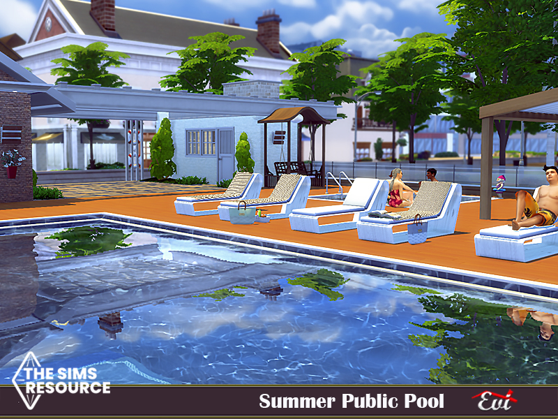 The Sims 4 Swimming Pool