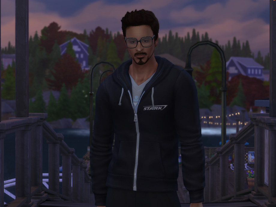 The Sims Resource | Tony Stark - Iron Man (request) Tony Stark Sims 4 Download