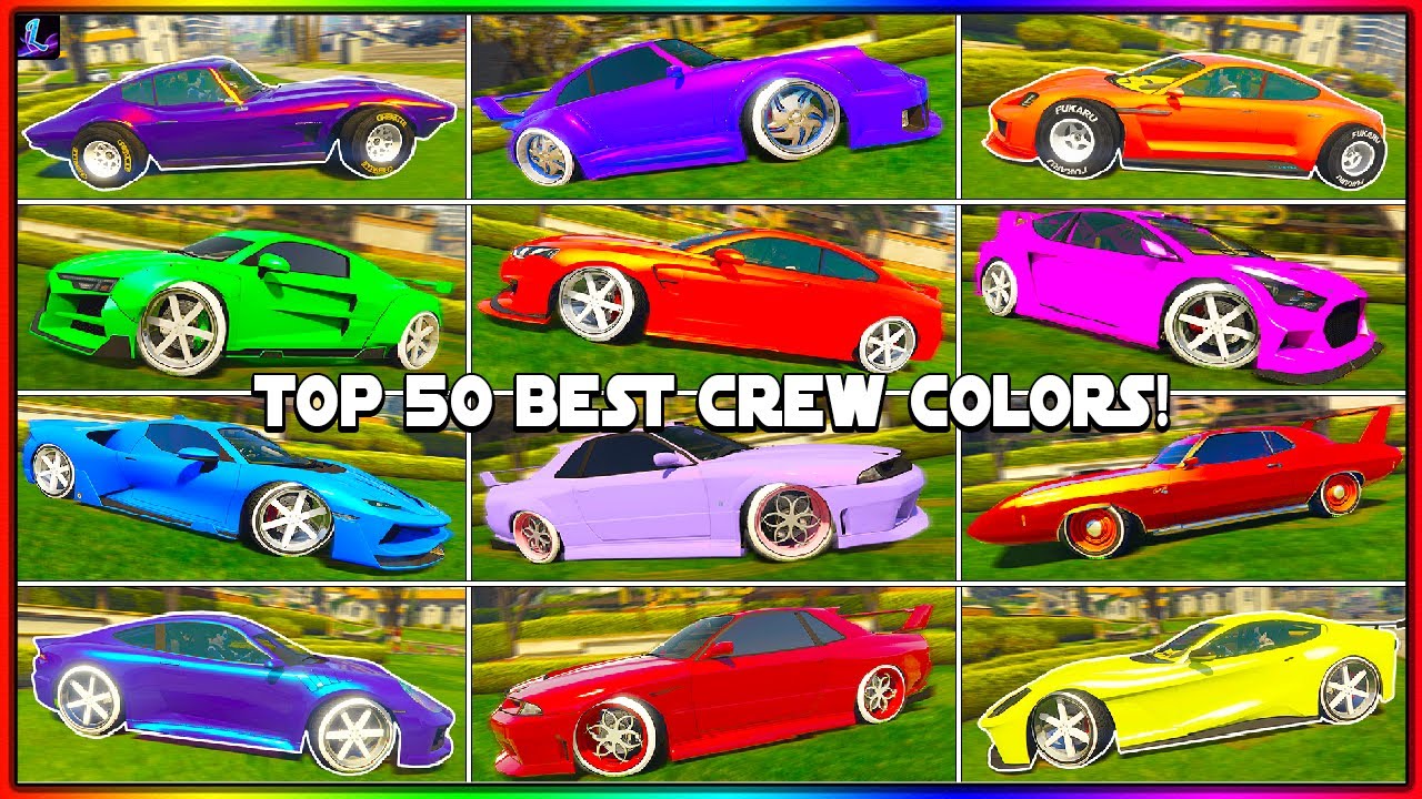 Gta 5 Modded Colors List