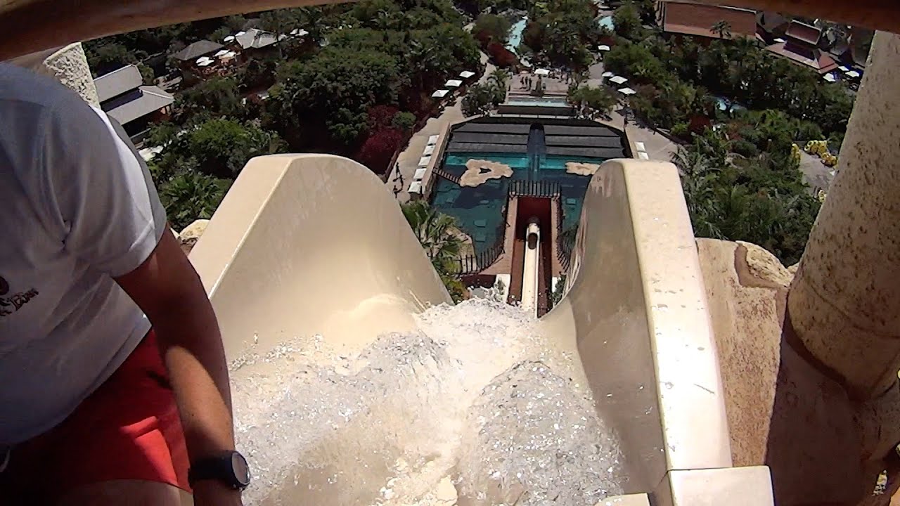 The Tower of Power Water Slide at Siam Park - YouTube Tower Of Power Siam Park Death