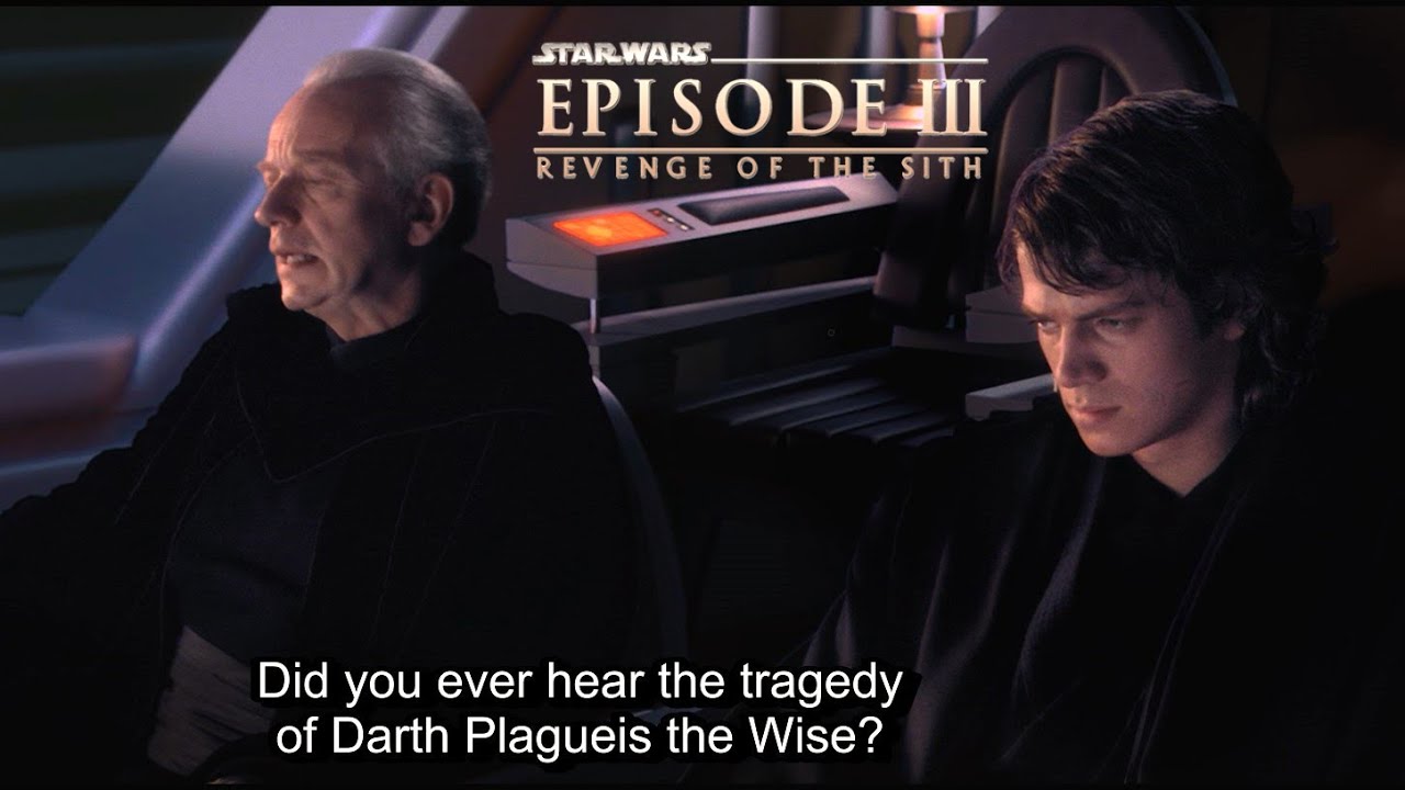 Star Wars The Tragedy Of Darth Plagueis The Wise
