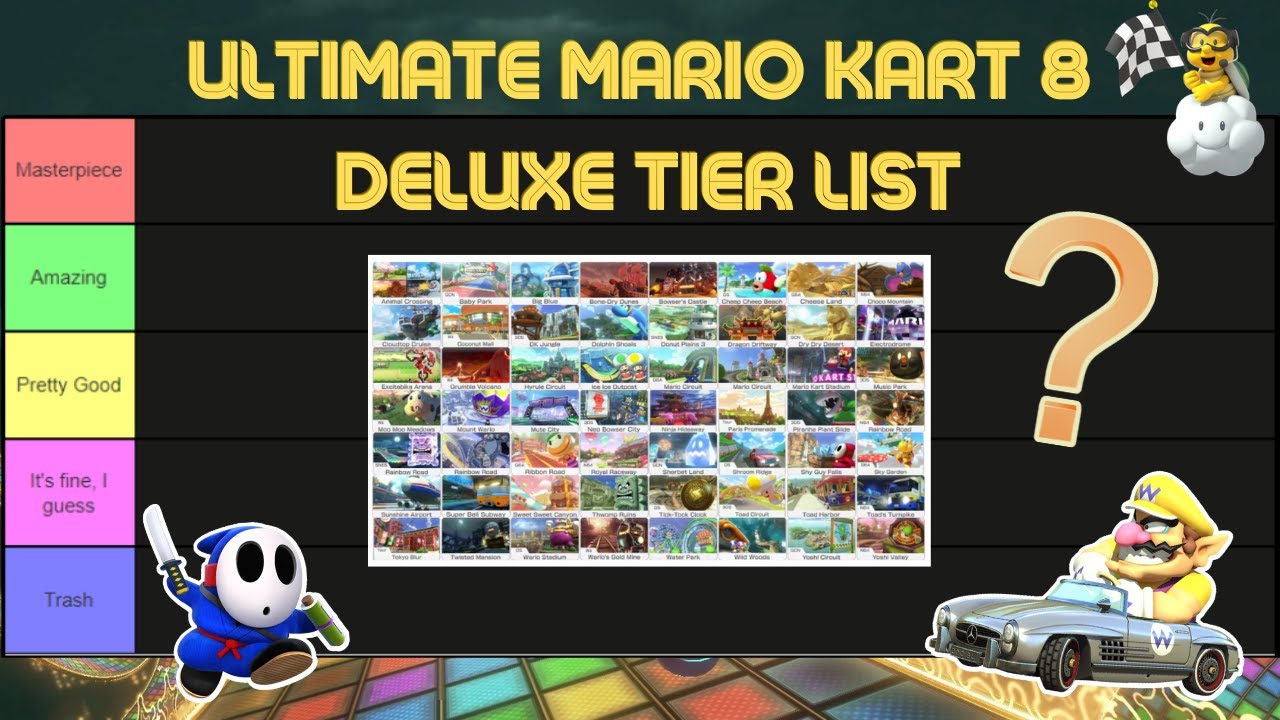 Tier List Mario Kart 8 Deluxe