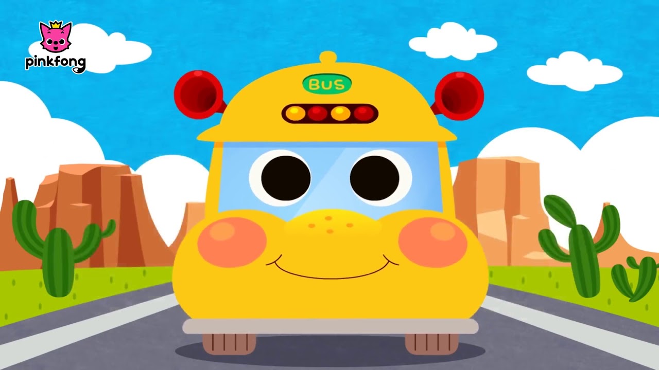 The Wheels on the Bus and more | Bus Songs | +Compilation | Pinkfong Pinkfong The Wheels On The Bus