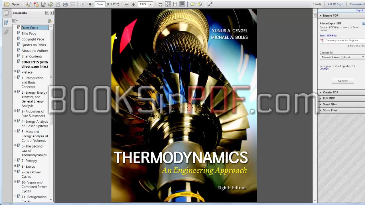 Thermodynamics An Engineering Approach 8th Edition Pdf