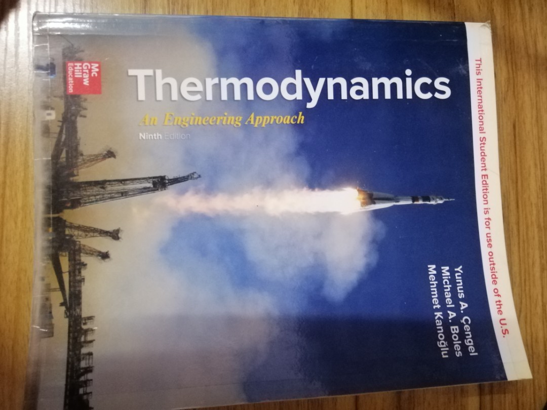 Thermodynamics an engineering approach 9th edition, Hobbies & Toys Thermodynamics An Engineering Approach 9th Edition