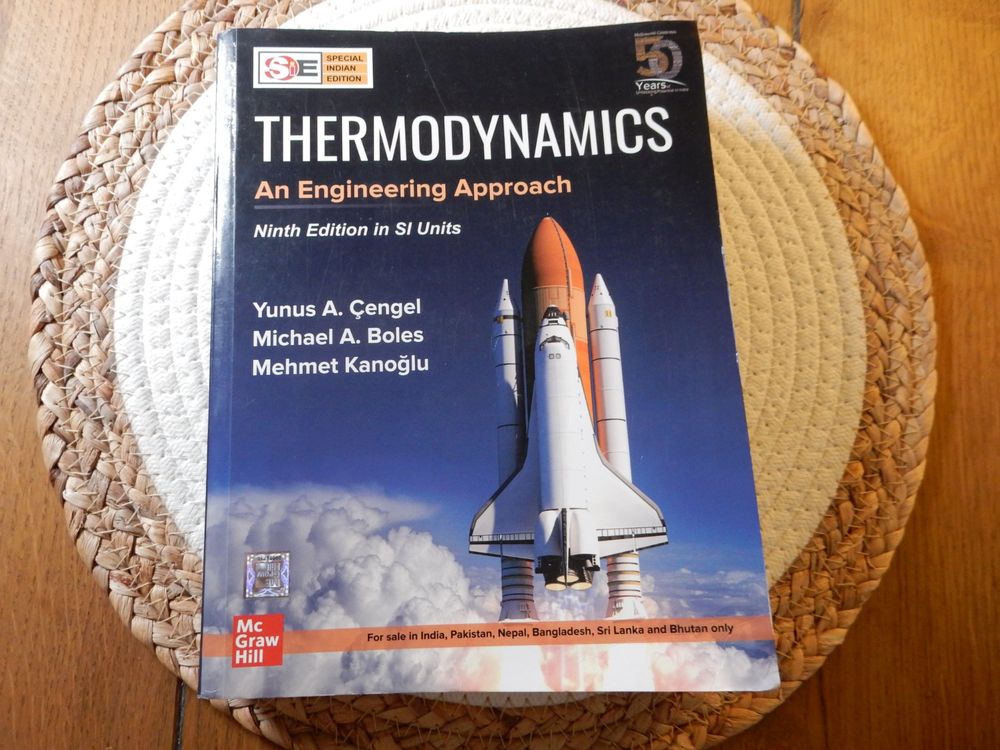 Thermodynamics - An Engineering Approach - 9th Edition | Kaufen auf Ricardo Thermodynamics An Engineering Approach 9th Edition