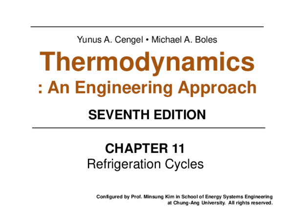 Thermodynamics Cengel 7th Edition Solutions Pdf Free