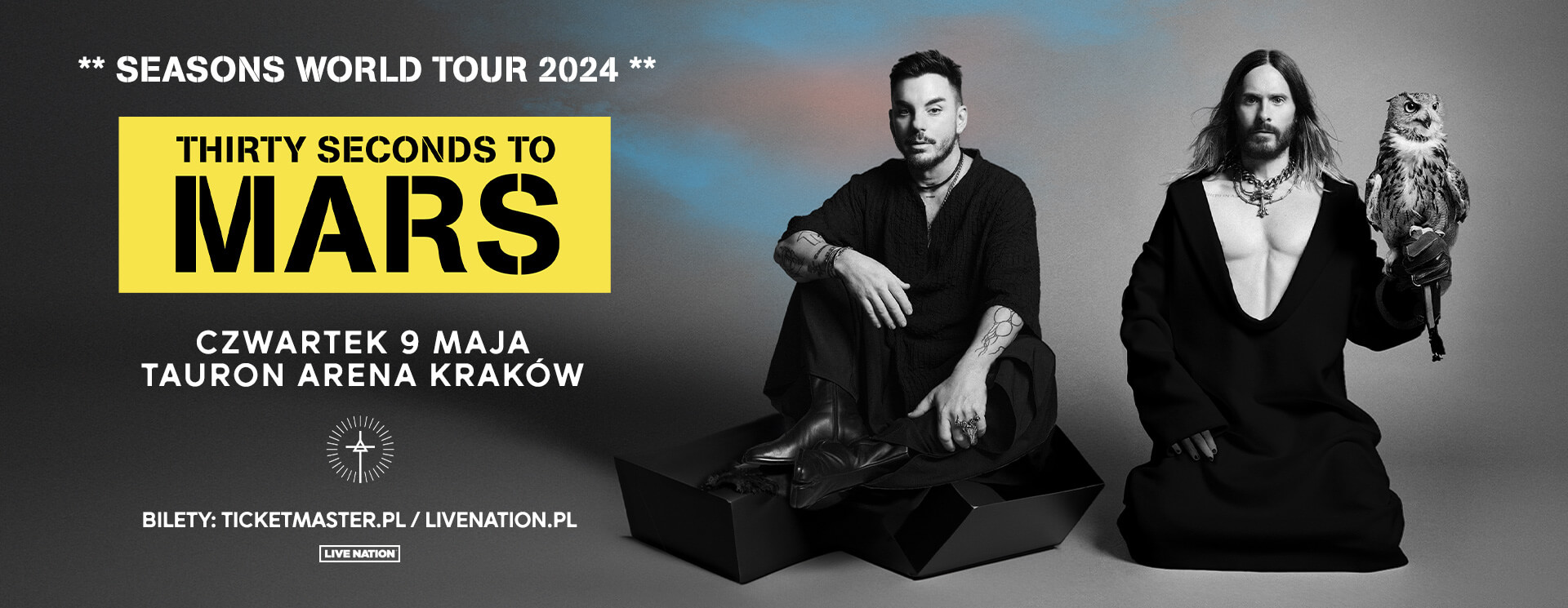 Thirty Seconds to Mars - TAURON Arena Kraków 30 Seconds To Mars Koncerty 2019