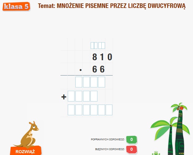 TIKowy Belfer: Mnożenie i dzielenie pisemne Matzoo Klasa 2 Mnożenie I Dzielenie