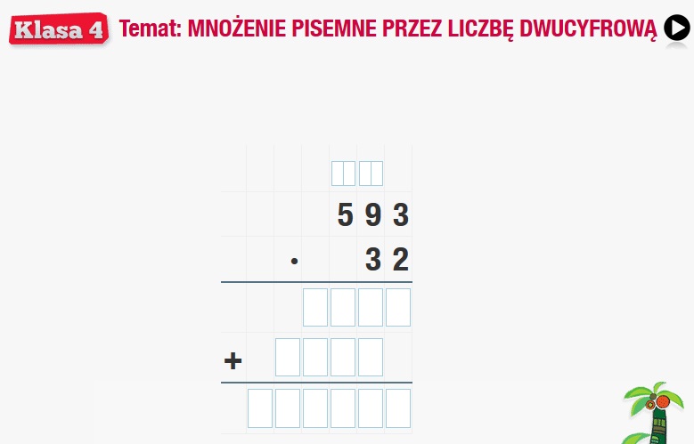 Mnozenie Pisemne Klasa 5 Zadania Do Druku