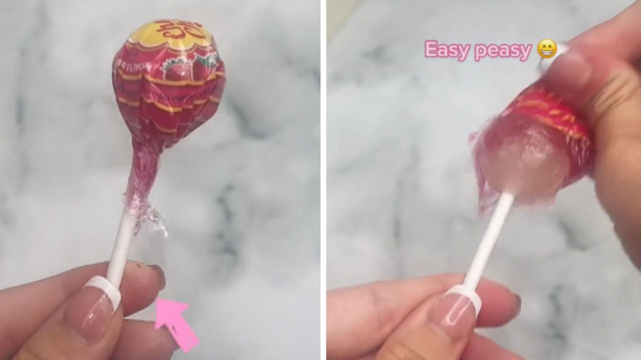 How To Open Chupa Chups Easily