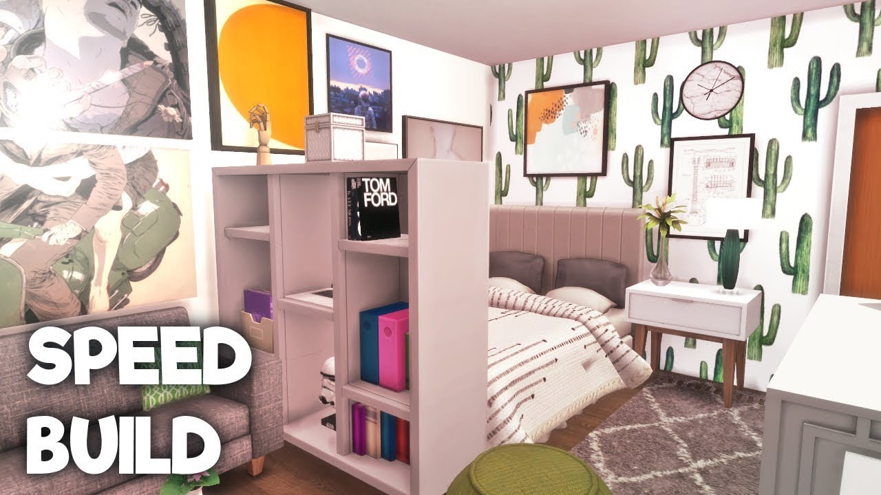 TINY MINIMALIST BEDROOM || The Sims 4: Speed Build - YouTube Sims 4 Minimalist Bedroom Stuff