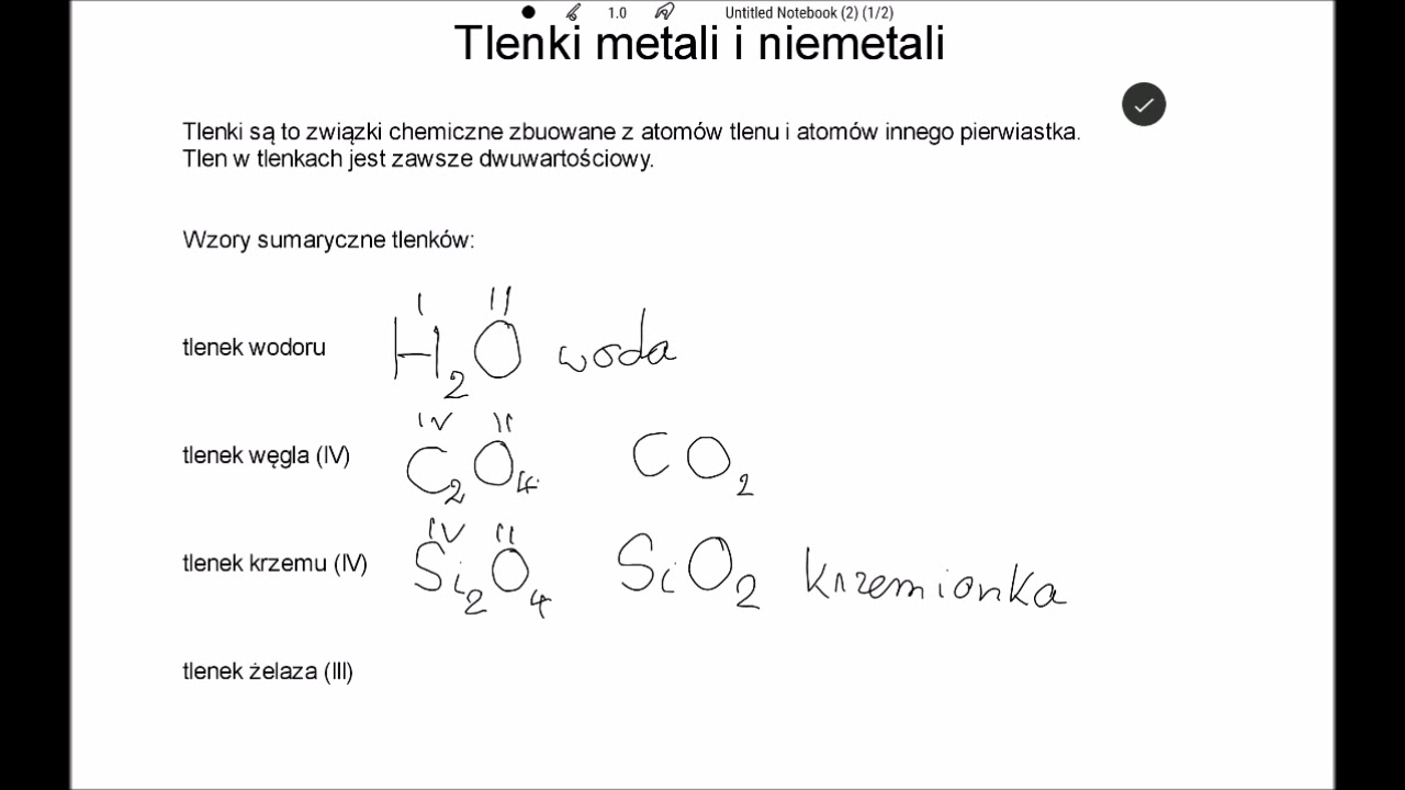 Tlenki metali i niemetali - YouTube Karta Pracy Wokół Metali Klasa 5