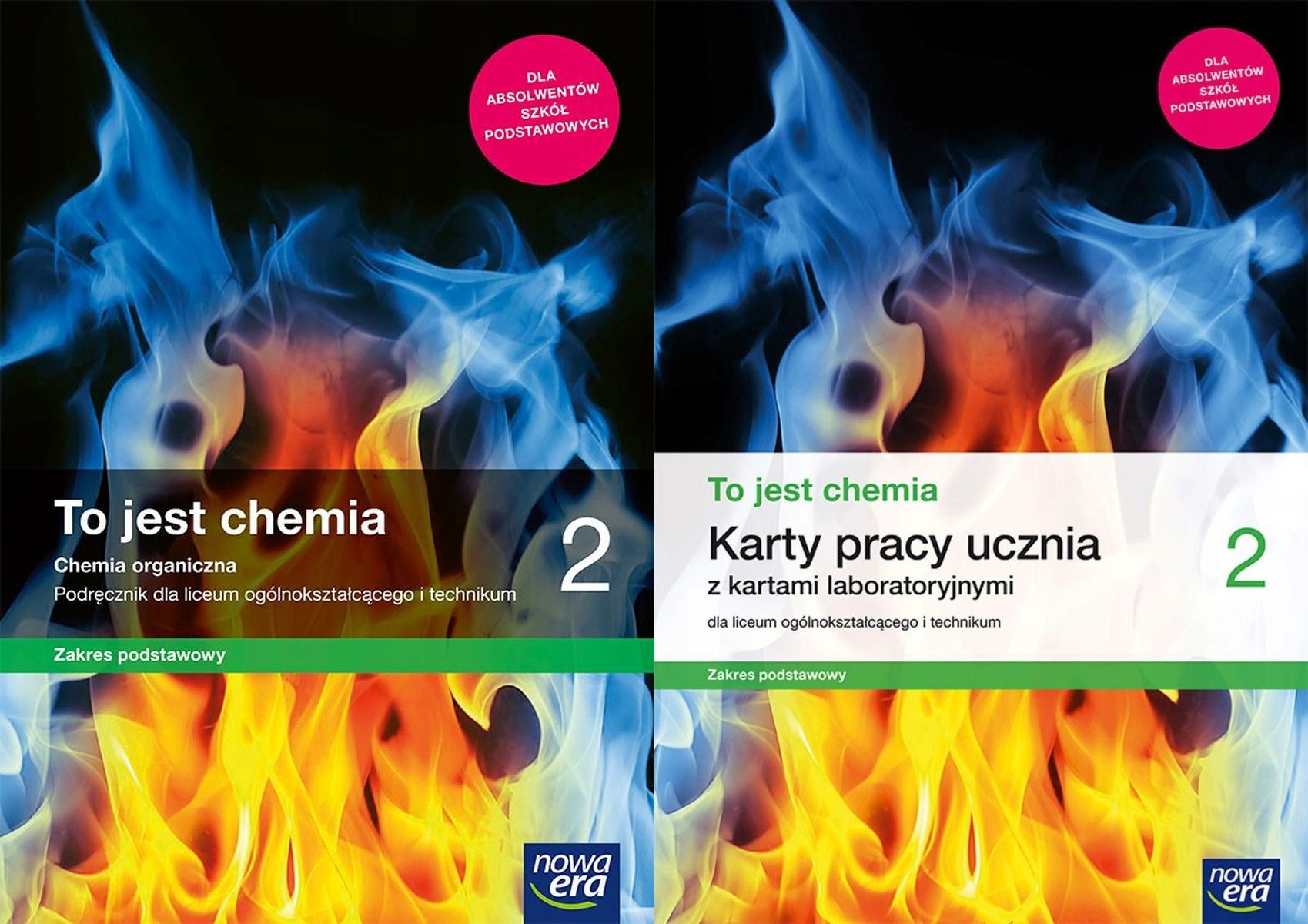TO JEST CHEMIA 2 LO Podręcznik + Karty pracy Zakr. podstaw. Nowa Era Chemia Klasa 2 Gimnazjum Nowa Era