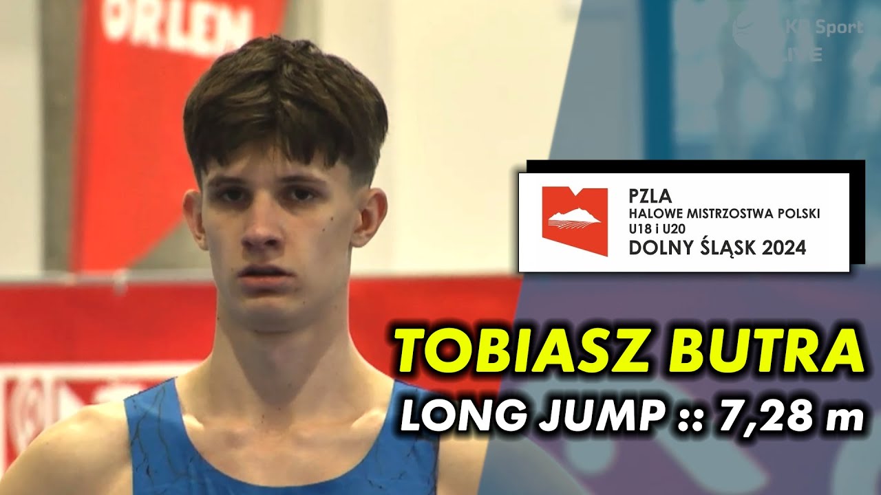 TOBIASZ BUTRA złoty medal w skoku w dal | U20 HMP 2024 #skokwdal - YouTube Jaki Jest Rekord W Skoku W Dal