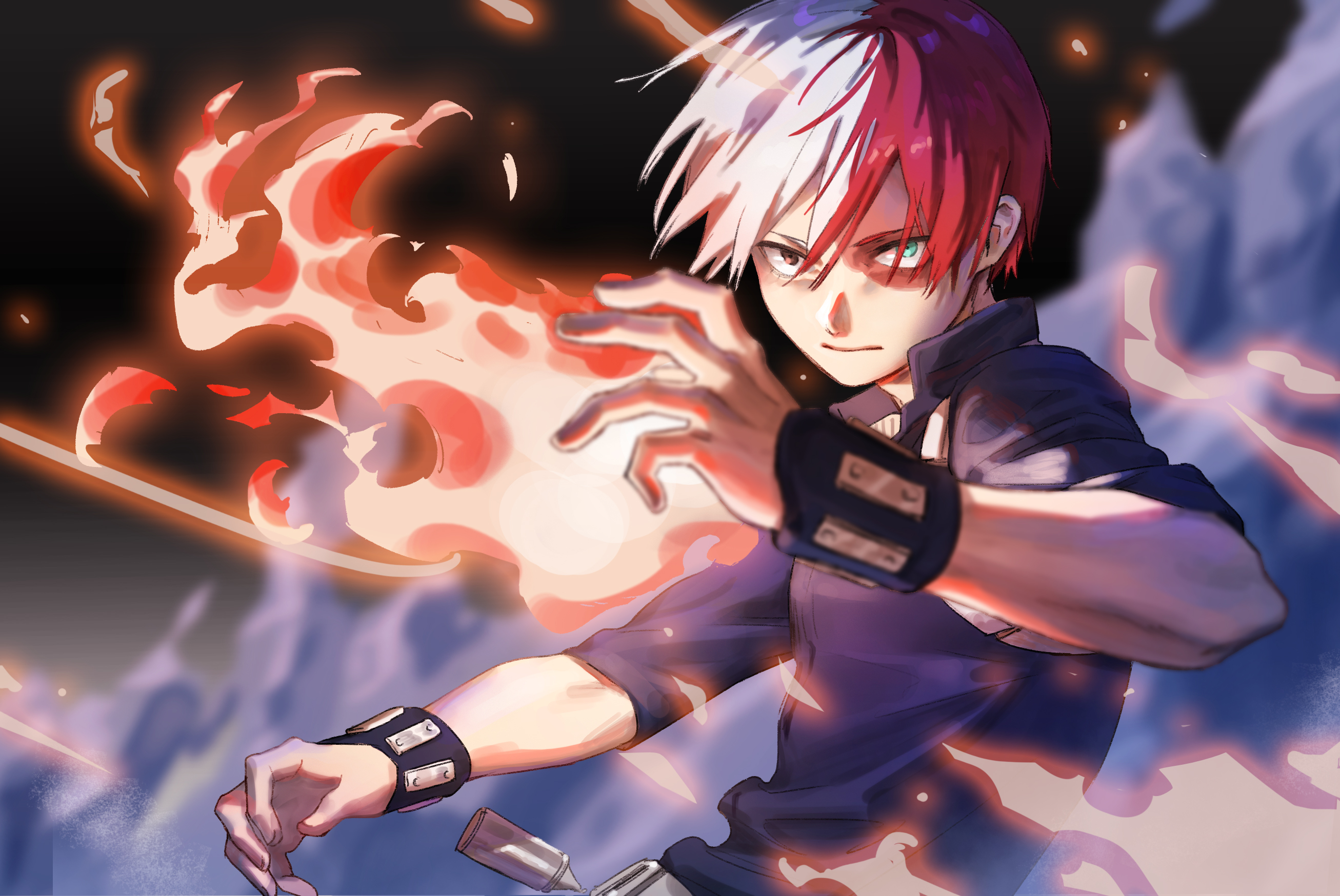 Todoroki Shouto (Shōto Todoroki) - Boku no Hero Academia - Image by Boku No Hero Academia Todoroki Manga