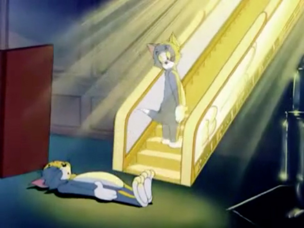 Tom And Jerry Kittens In Heaven