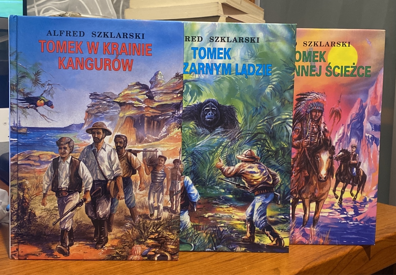 Tomek w Krainie Kangurów + 2 inne Alfred Szklarski | Kraków | Kup teraz Tomek W Krainie Kangurów Bryk