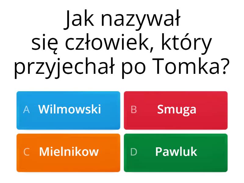Tomek W Krainie Kangurów Test