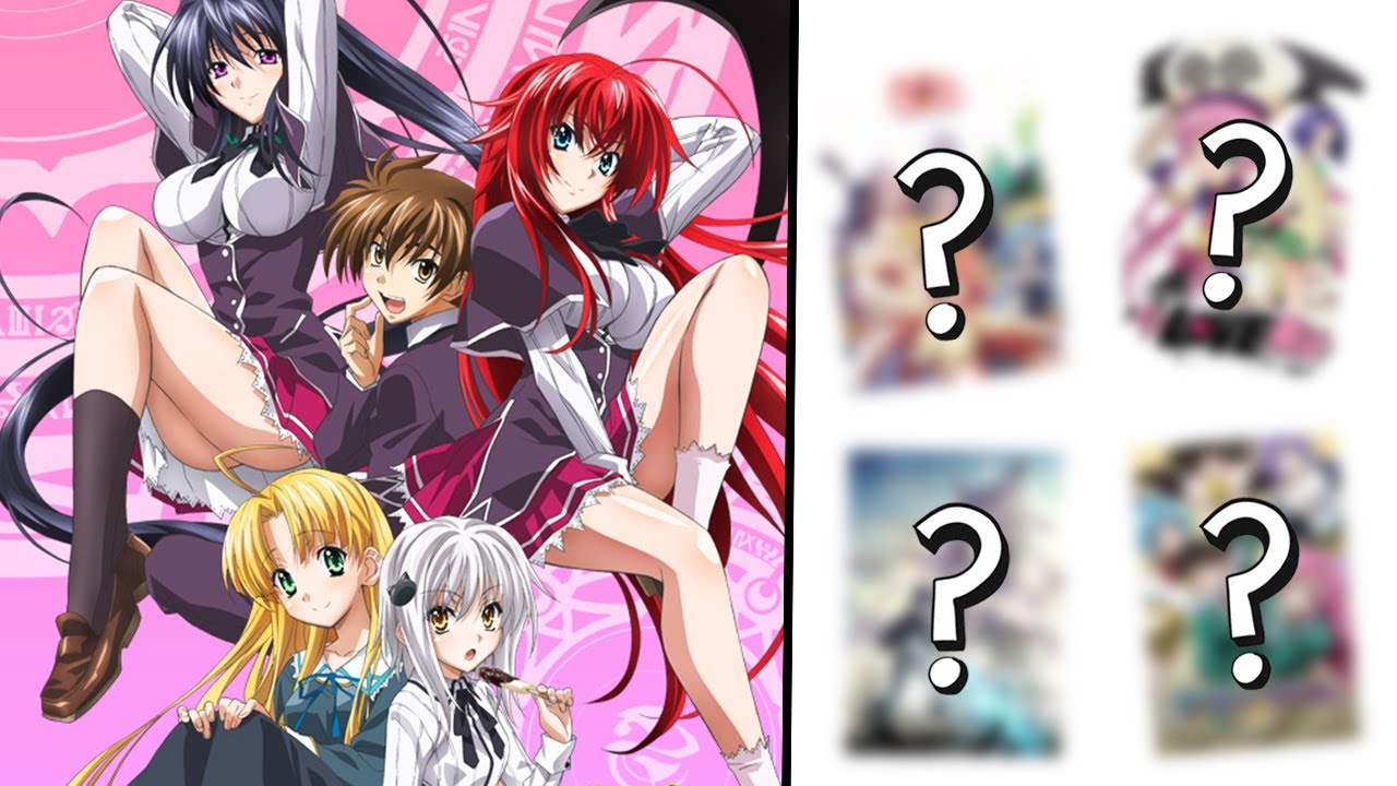 Top 10 Anime That Are Like High School DxD [HD] - YouTube High School Dxd Podobne Anime