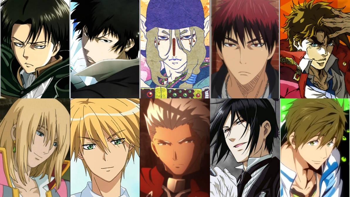 Top 10 Sexiest Anime Men by HeroCollector16 on DeviantArt The Top 10 Hottest Anime Guys