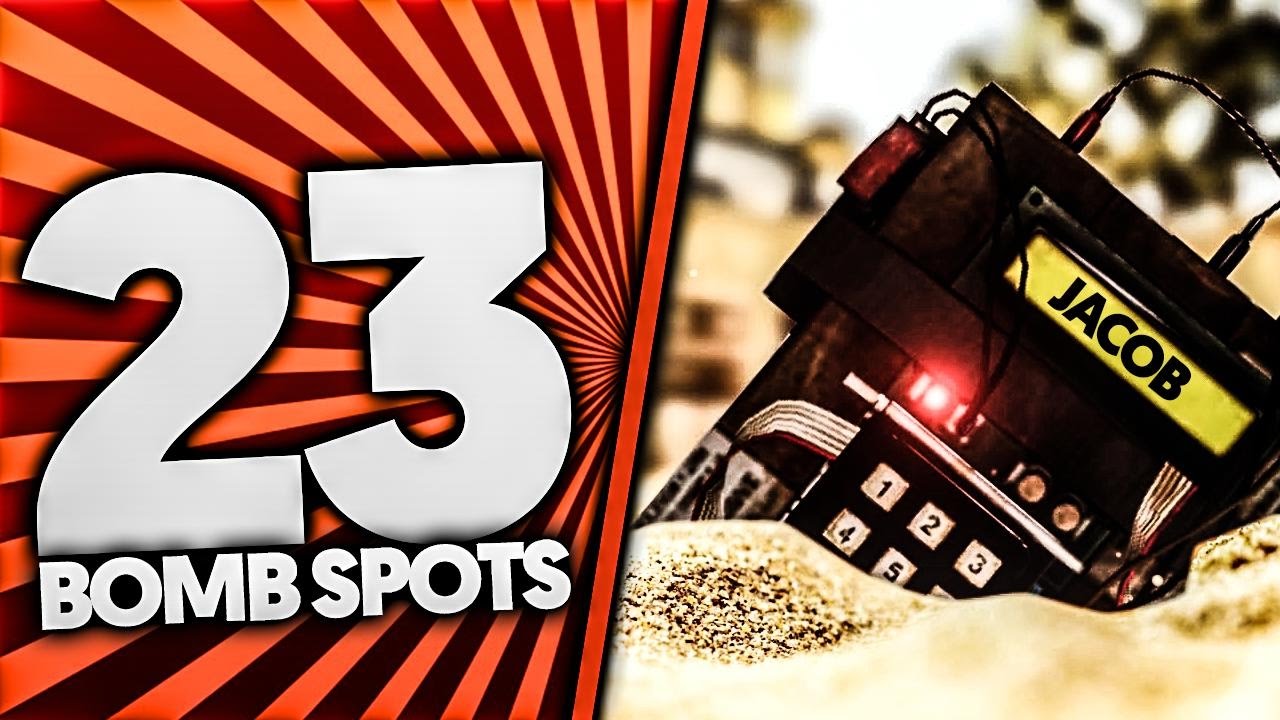 TOP 23 UKRYTE MIEJSCA NA PAKĘ (C4) W CS:GO | HIDDEN BOMB SPOTS Miejsca Pamięci Narodowej W Płocku