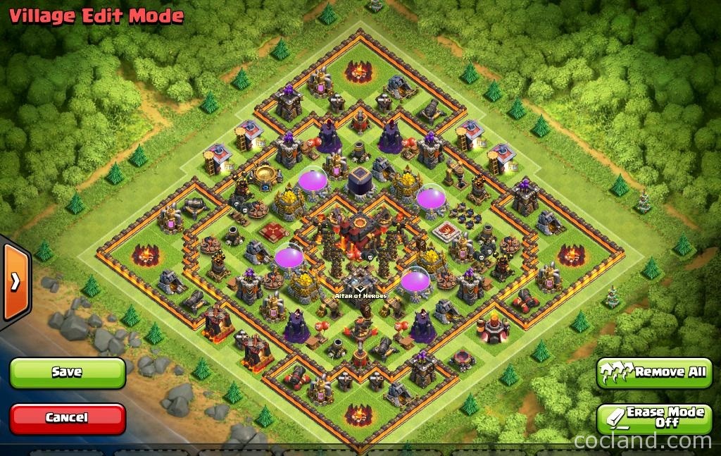 Clash Of Clans Best Base Town Hall 10