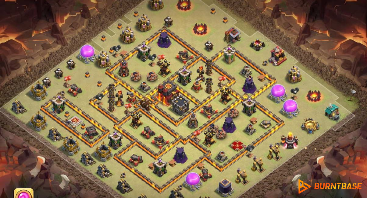 Town Hall 10 Base Links | TH10 War Bases by BurntBase Best Town Hall 10 Base Link