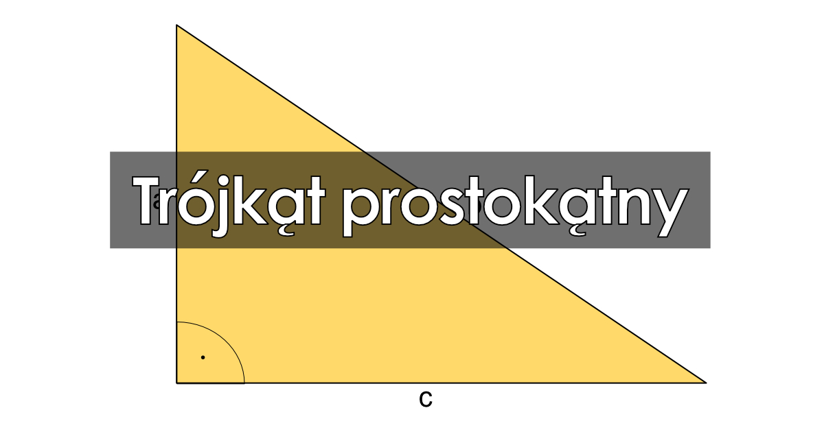 Obwd Trjkata Prostokatnego Jest Rwny 36