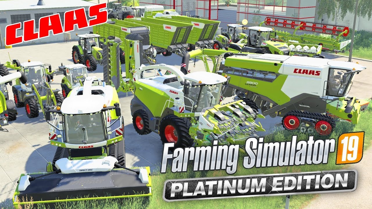 TRYING OUT THE CLAAS MACHINERY | FARMING SIMULATOR 19 PLATINUM EDITION Farming Simulator 19 Platinum Edition Claas
