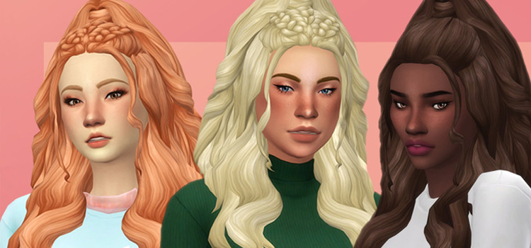 TS4 CC: 60 Best Maxis Match Hairstyles (Guys + Girls) – FandomSpot Sims 4 Maxis Match Cc Hair
