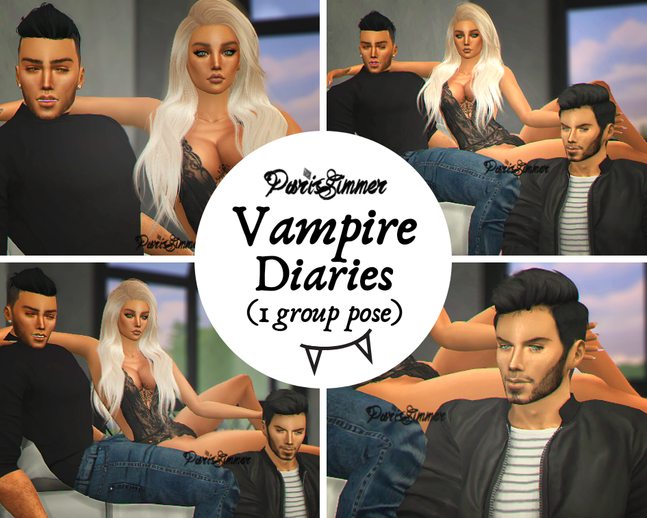 TS4 Poses Sims 4 Vampire Diaries