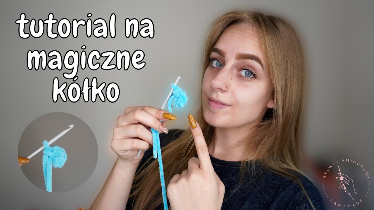 Tutorial na magiczne kółko na szydełku - YouTube Jak Zrobic Magiczne Kolko Na Szydelku